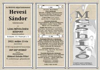 HIP-HIP Hurrá! HIP-HIP Hurrá!